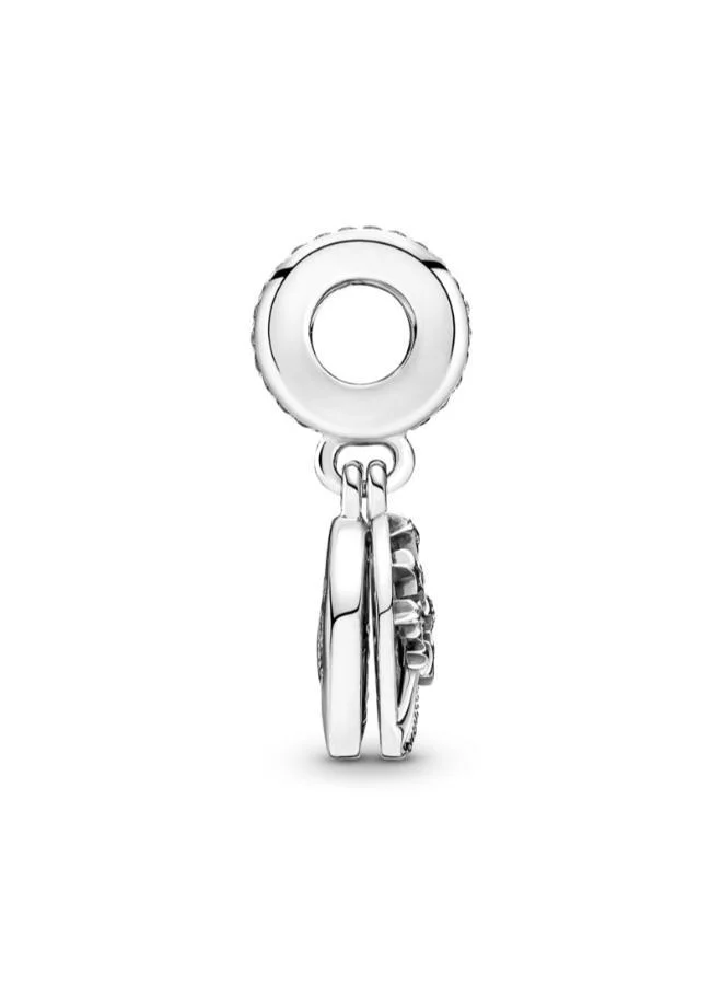 PANDORA Double Dangle Tree & Galaxy Moon Charm