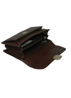 LAVERI LEATHER Laveri Genuine Leather Designer Hand Pouch For Travel  - Image 5