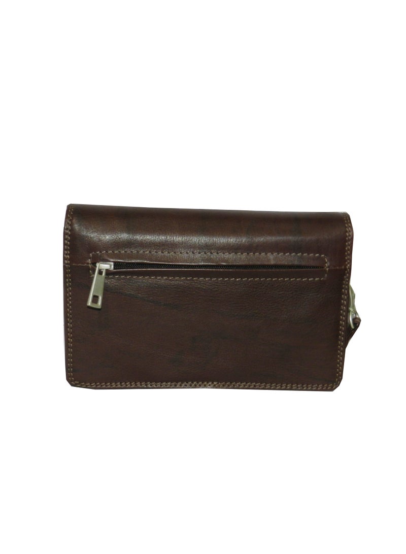 LAVERI LEATHER Laveri Genuine Leather Designer Hand Pouch For Travel  - Image 2