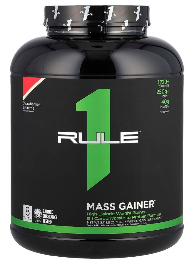 Mass Gainer™ Strawberries & Creme 5.71 lb (2.59 kg)