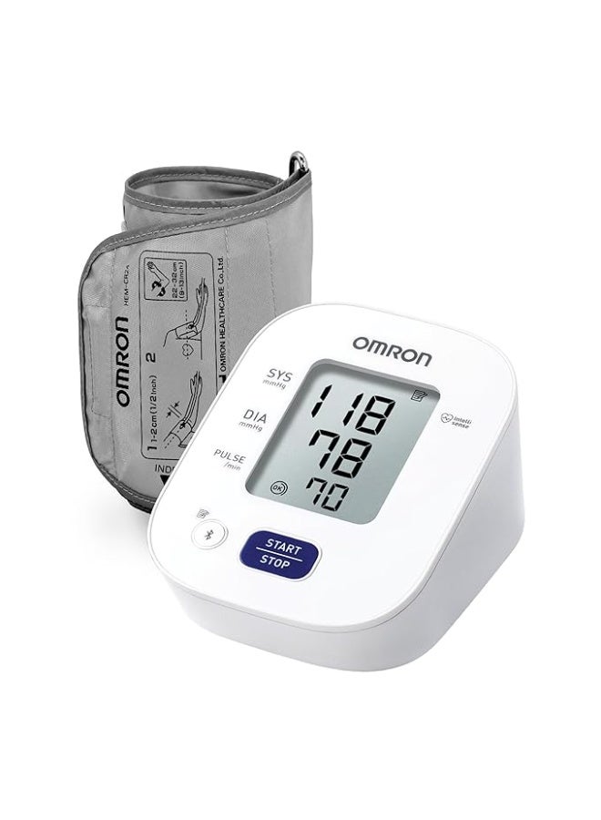 Omron HEM 7140T1 Bluetooth Arm Blood Pressure Monitor Recommended Brand By Doctors,With Japanese Technology,Cuff Wrapping Guide,Hypertension Indicator&Intellisense Technology For Accuracy Measurement - Image 1