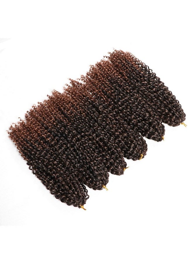 Lifabeauty 12 Inch Short Passion Twist Hair Marlybob Kinky Curly Crochet Hair For Black Women 6 Small Bundles (6 Bundles 1B/30)  - Image 5