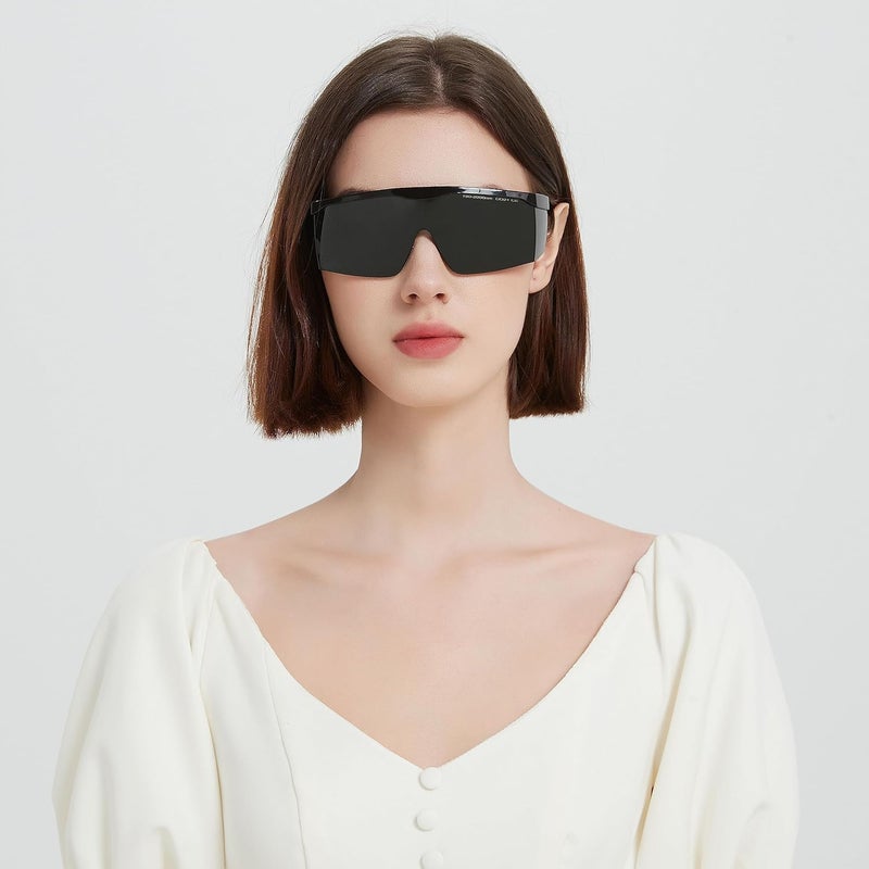 نظارات السلامة من الليزر من ألسينور لحماية عيون مشغلي التجميل بالليزر وعلاج إزالة الشعر بالليزر - Image 3