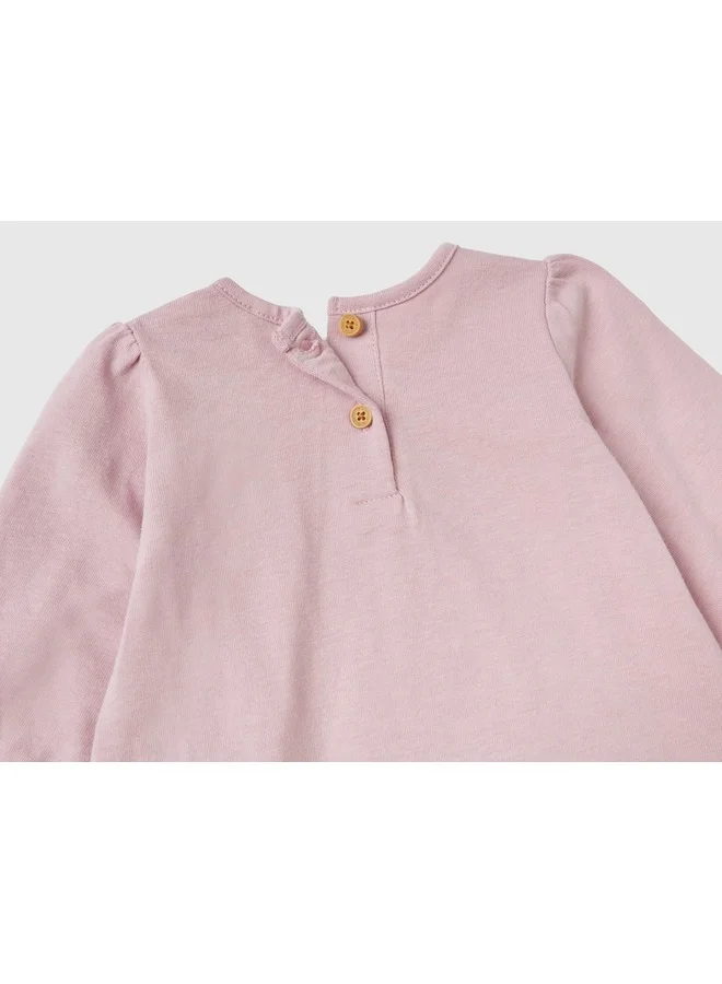 UNITED COLORS OF BENETTON Warm Outfit With Animal Print