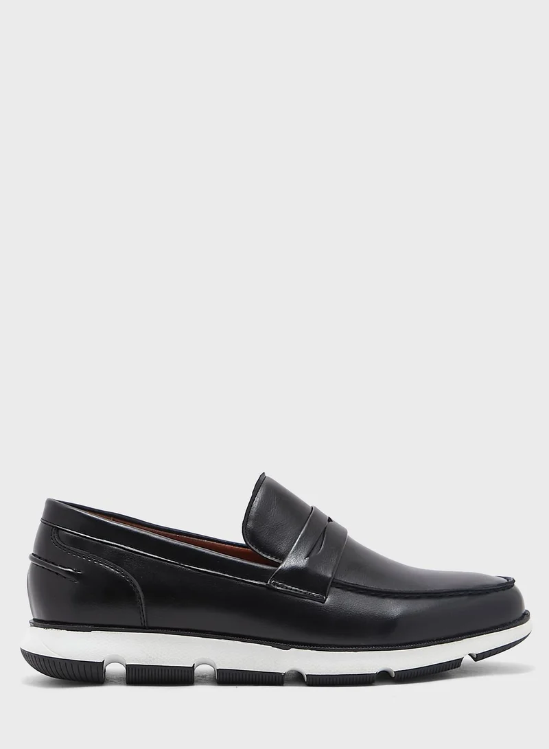 Robert Wood Faux Leather Hybrid Casual Slip Ons