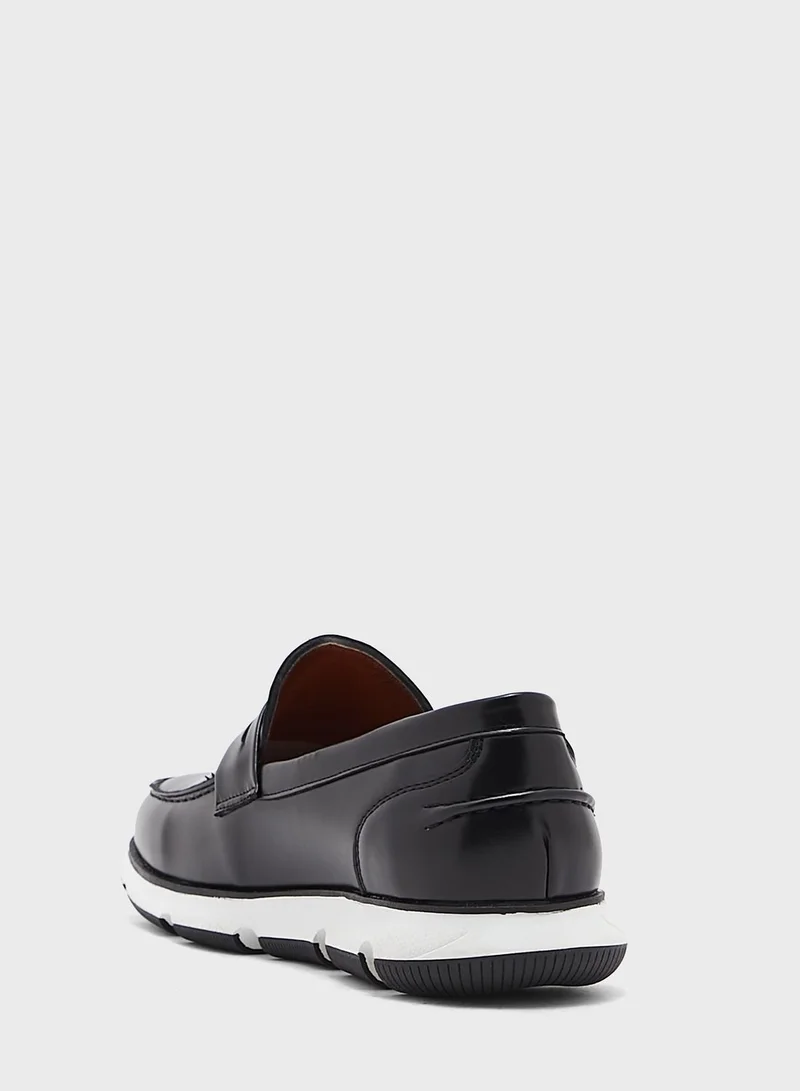 Robert Wood Faux Leather Hybrid Casual Slip Ons