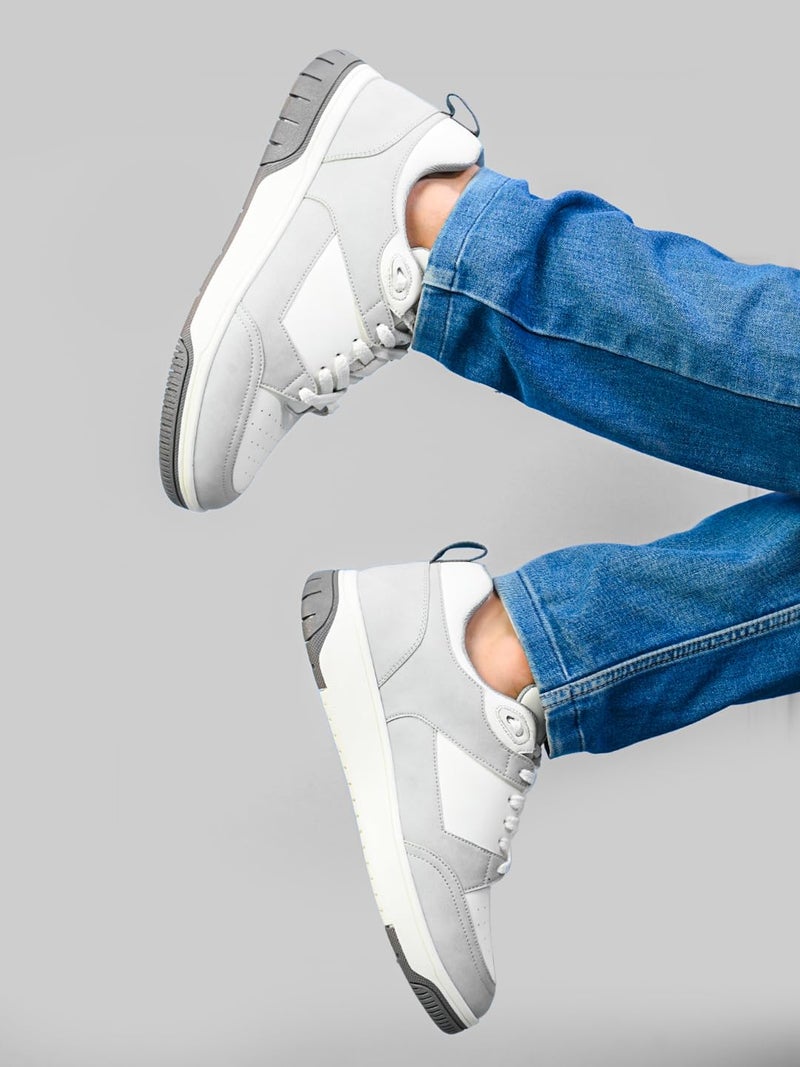 Cruiser Sneaker for Men | Lightweight & Comfortable | Stylish Lace-Up Casual Footwear with Cushioned Insole | Perfect for Versatile Outfits 2640-2 - Image 2