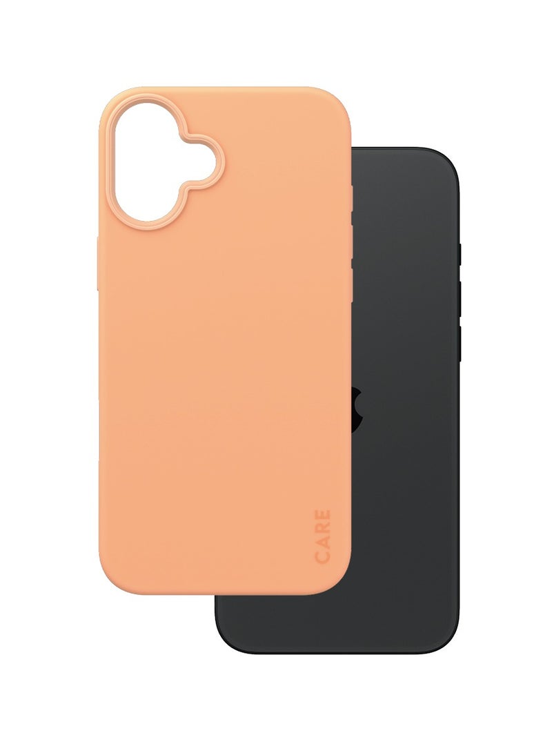 PanzerGlass حافظة هاتف CARE من PanzerGlass® لهاتف آبل آيفون 16 بلس بتصميم نحيف، مظهر أنيق، حماية معززة للكاميرا، مواد معاد تدويرها، توافق سلس مع MagSafe - Image 2