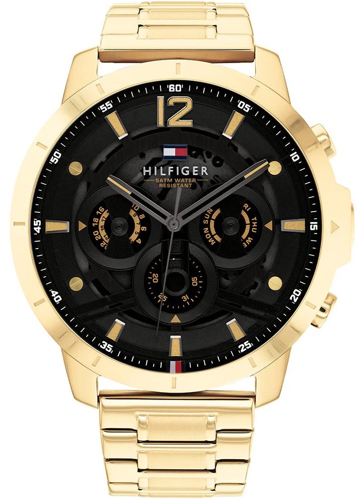 Tommy Hilfiger Plus Men's 50mm Quartz Stainless Steel Bracelet Watch-1710511  - Image 1