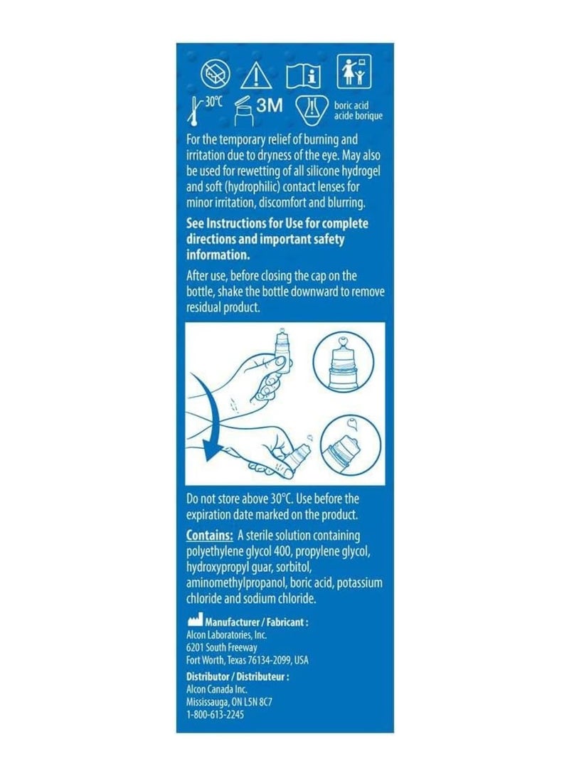 Systane Ultra Lubricant Eye Drops 0.3 Oz - Image 4