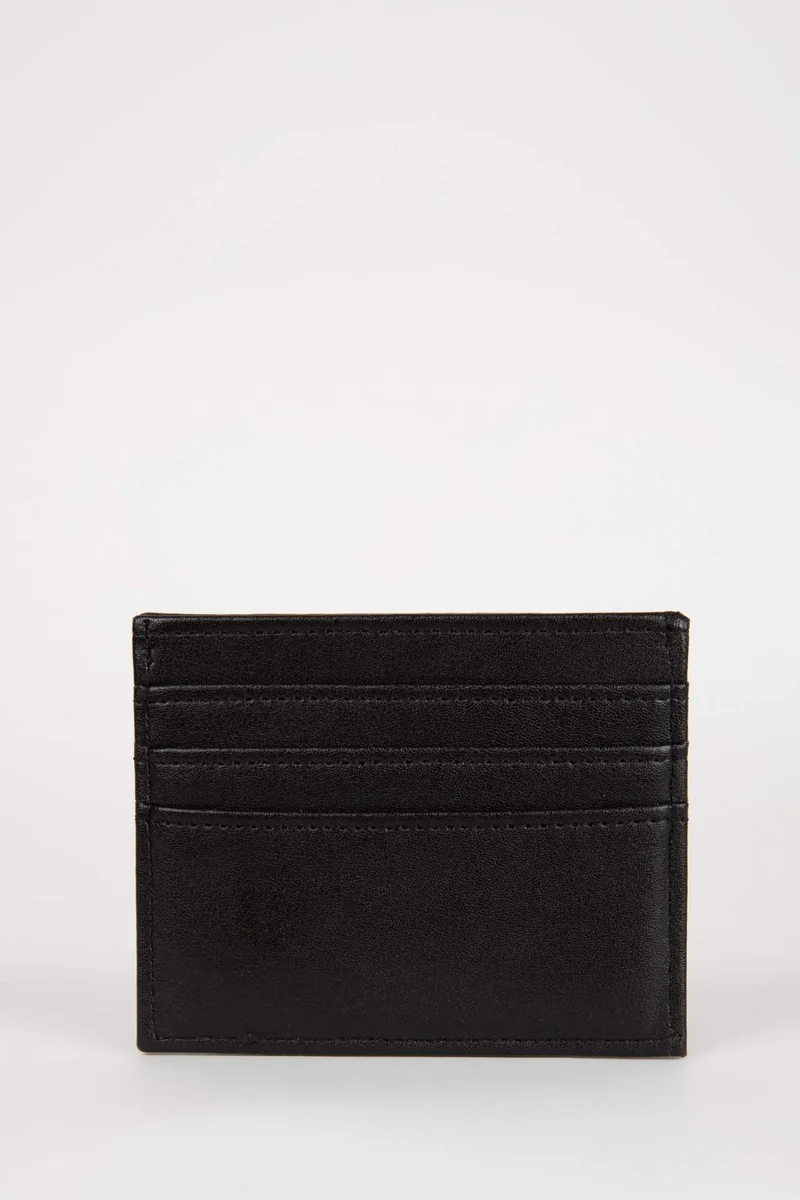 Defacto  Man Faux Leather Card Holder for Men | Best Price UAE
