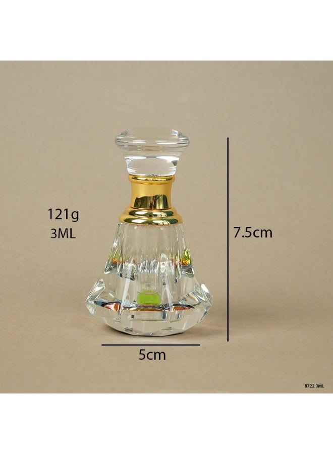 1pcs كريستال عطر زجاجة الزيوت الأساسية 3ml B722 - Image 1