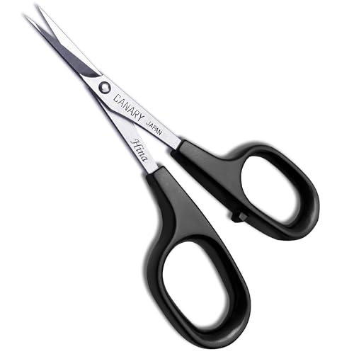 CANARY Professional Paper Scissors 4 Extra Pointed Tips Mini Precision Scissors for Cutting Art Kirie Paper Cut Art Made in Japan - Image 1