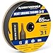 haisstronica haisstronica 65FT 3/8" Heat Shrink Tubing, 3:1 Shrink Ratio Adhesive Lined Marine Grade Heat Shrink Tube for  - Image 2