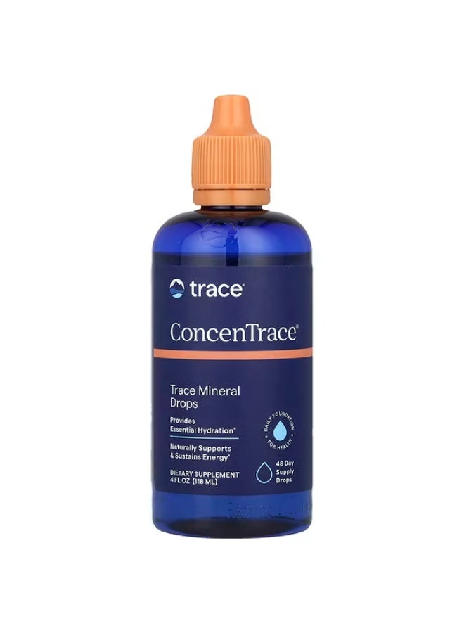Trace, ConcenTrace®, Trace Mineral Drops, 4 fl oz (118 ml)