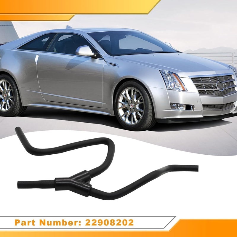 Aspaton Coolant Overflow & Inlet Hose Recovery Tank Hose for ATS CTS Camaro 2013-2022 - Image 2