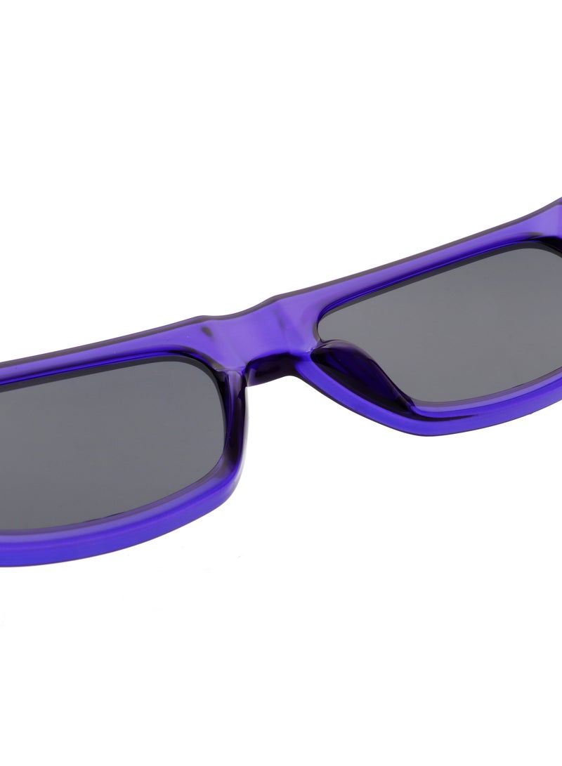 A.Kjaerbede Jean Sunglasses in Purple Transparent color - Image 3