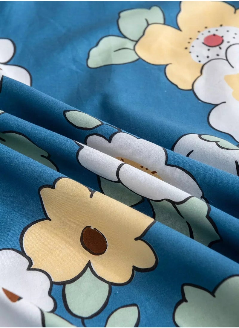 Generic Floral Pattern Fitted Sheet  - Image 2