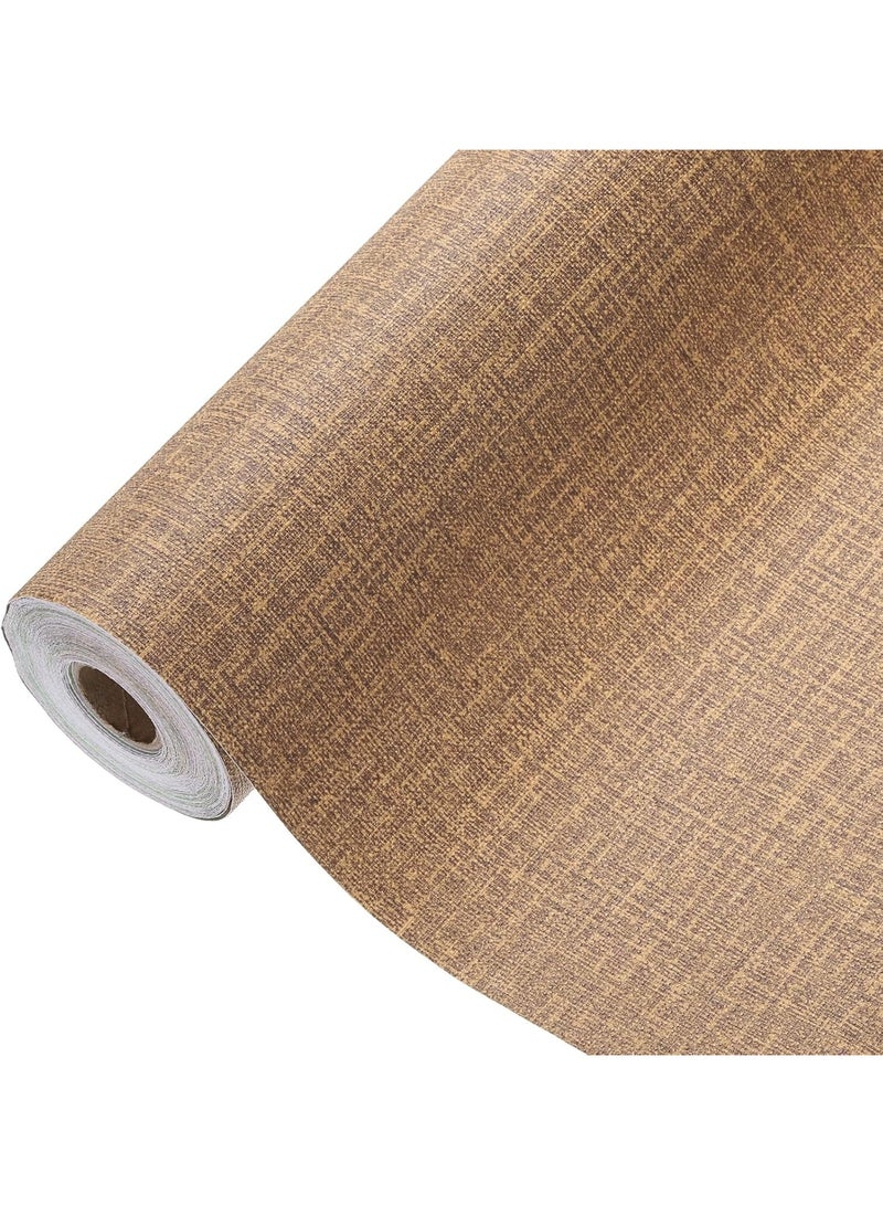 آنا ورق جدران قماش الكتان مقاوم للماء والرطوبة ذاتي اللصق للمنازل والحمامات الفندقية - Image 1