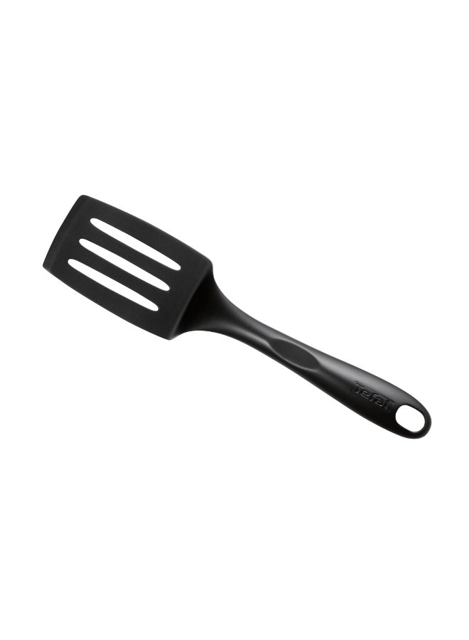TEFAL Utensils | Bienvenue 5 pcs set | Spoon, Ladle, Angle Spatula, Pancake Spatula, Long Spatula | Heat Resistance | Non-scratching | Dishwasher-Safe |Made in France | 2 Years Warranty | K001A504 Black - Image 3