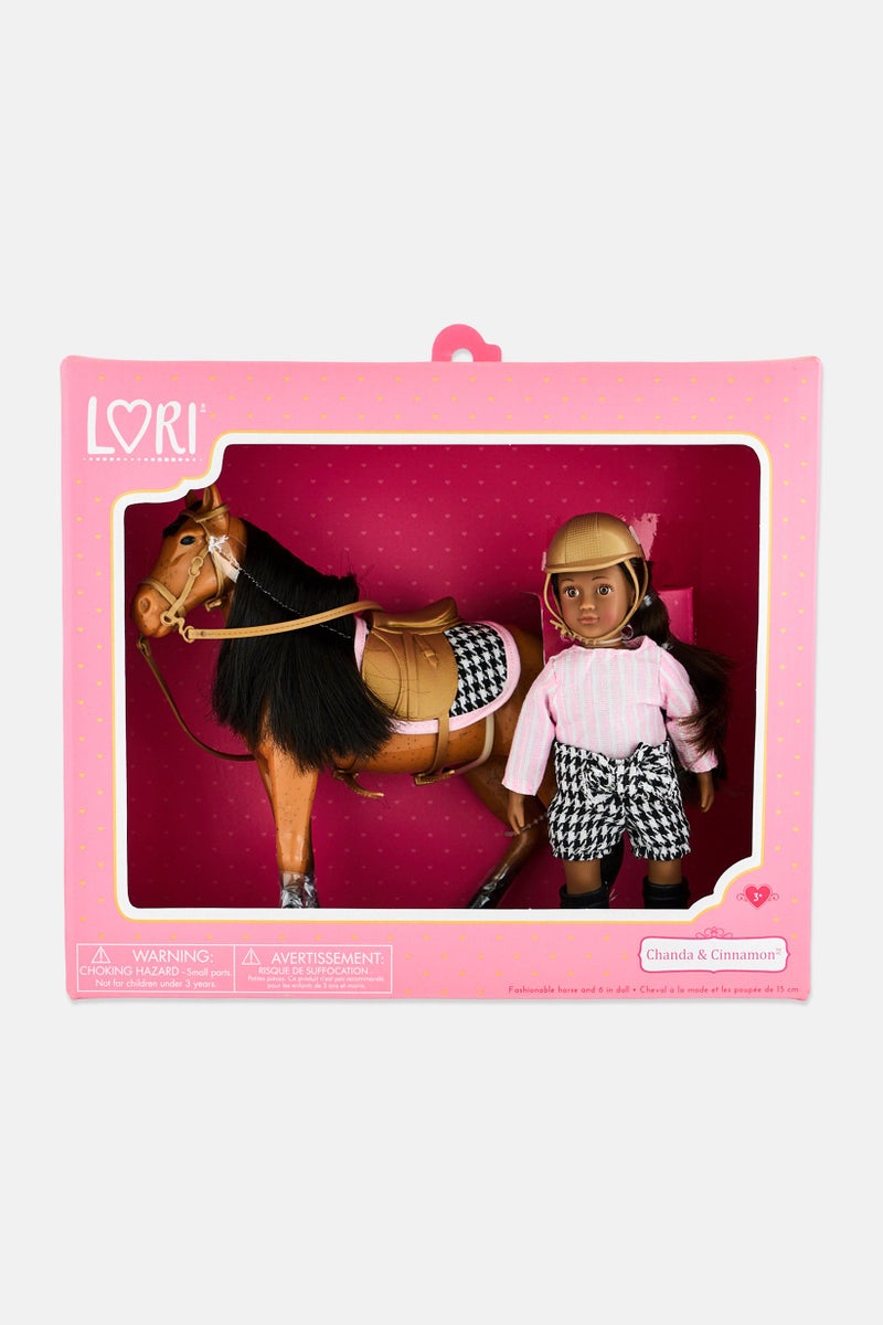 LORI مجموعة شندا القرفة للأحصنة والدمى - Image 1