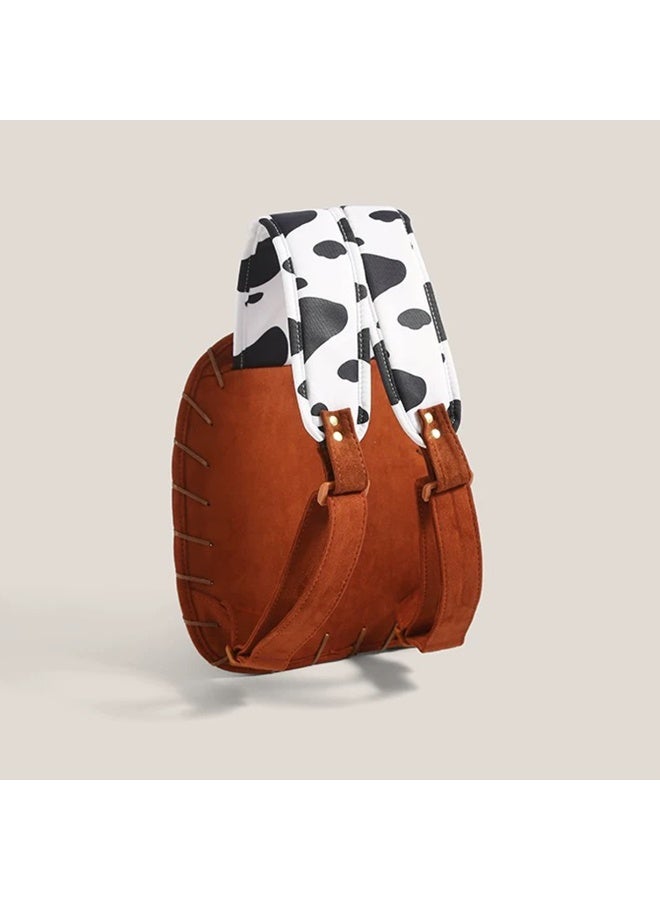 Cartoon Hat Backpack That Can Be Carried By Both Boys And Girls, Cute Retro And Creative Backpack - Image 3