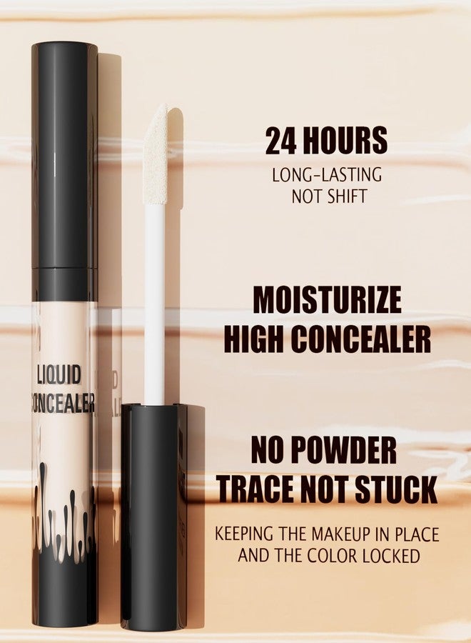 كيو اي سي خافي عيوب بتغطية كاملة، متعدد الاستخدامات، يدوم طويلاً، مقاوم للماء، يرطب البشرة، مناسب للنساء والرجال (لون رملي، 0.1 أونصة سائلة) - Image 3