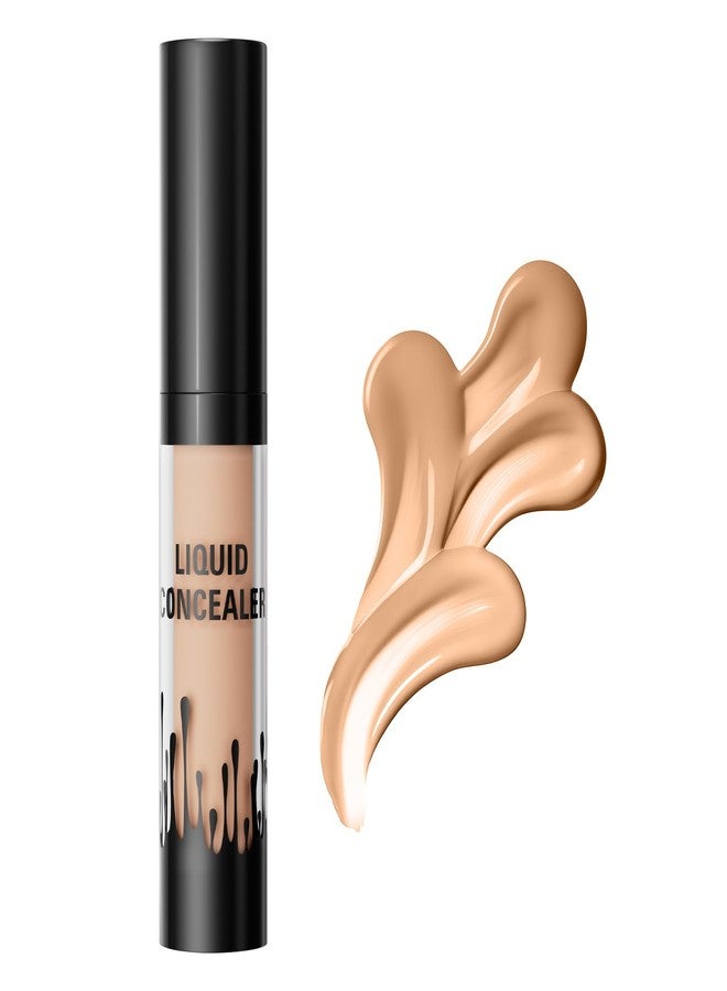 كيو اي سي خافي عيوب بتغطية كاملة، متعدد الاستخدامات، يدوم طويلاً، مقاوم للماء، يرطب البشرة، مناسب للنساء والرجال (لون رملي، 0.1 أونصة سائلة) - Image 1