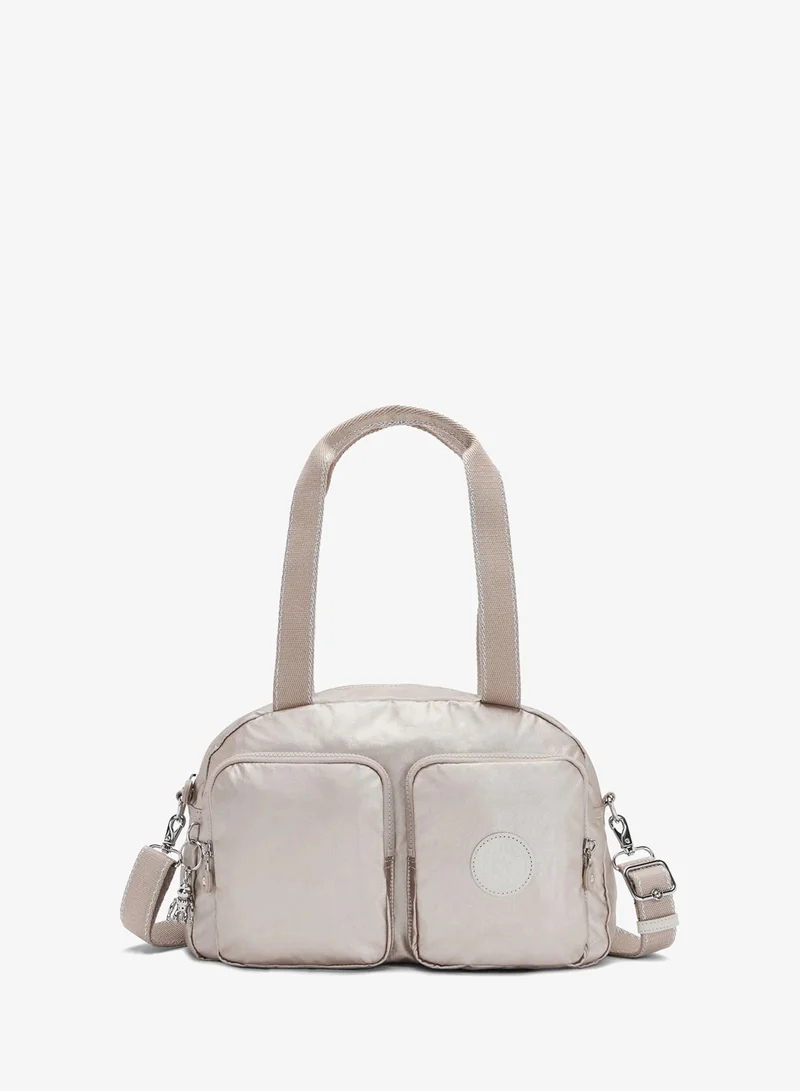 kipling Cool Defea Medium Shoulder Bag With Removable Shoulderstrap - Metallic Glow