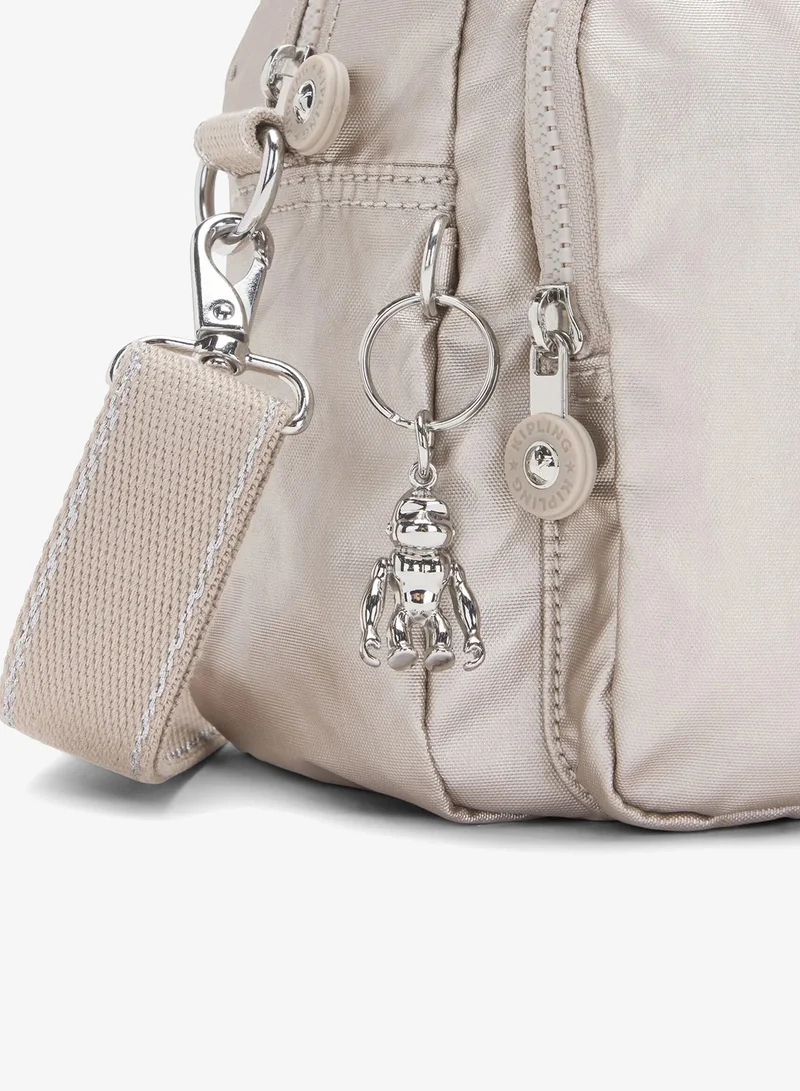 kipling  Cool Defea Medium Shoulder Bag With Removable Shoulderstrap - Metallic Glow for Women | Best Price UAE