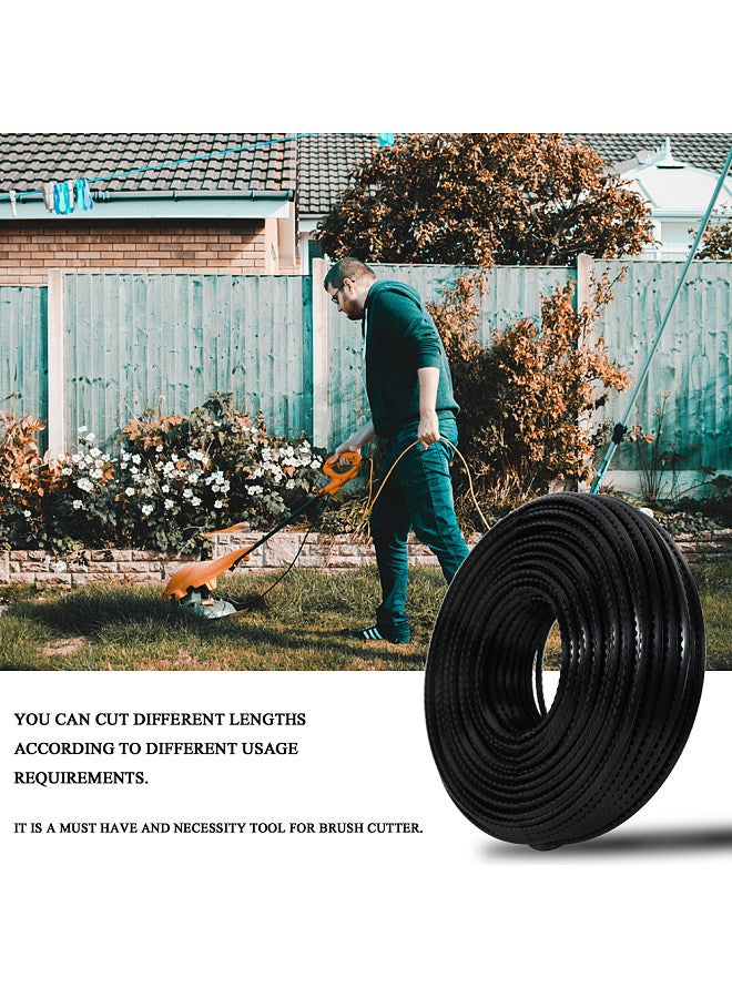Generic 3.0mm 60 Meters Professional Fine Quality Nylon Sawtooth Trimmer Rope Brush Cutter Strimmer Line Mowing Wire Lawn Mower Accessory  - Image 4