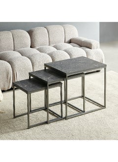 Home Box Tory NXT 3-Piece Urban Nest of Tables Set 58 x 52 x 46 cm  - Image 2