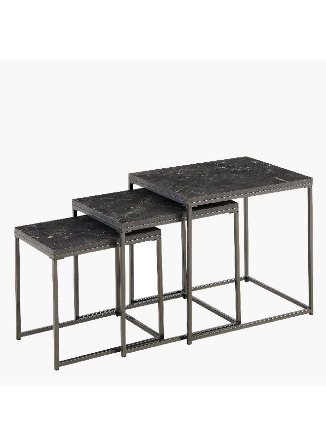 Home Box Tory NXT 3-Piece Urban Nest of Tables Set 58 x 52 x 46 cm  - Image 5