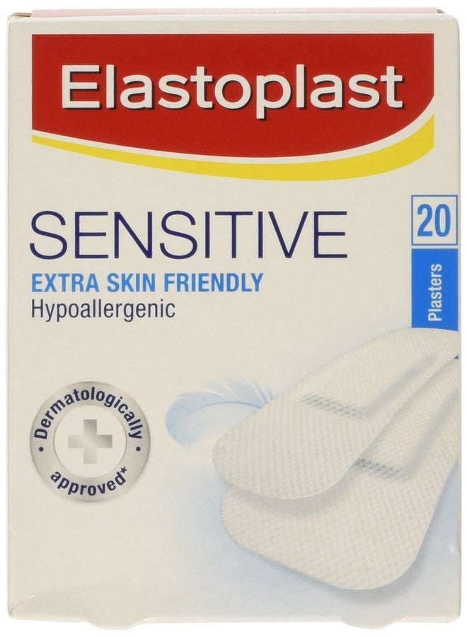 Elastoplast Sensitive Plasters x20 (5 Pack - Image 1