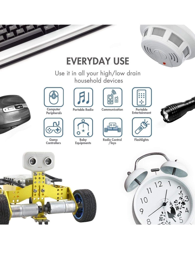 DMK Power 4 pieces  AAA 1100mAh NiMh Battery with Smart Rechargeable Charger - Image 3