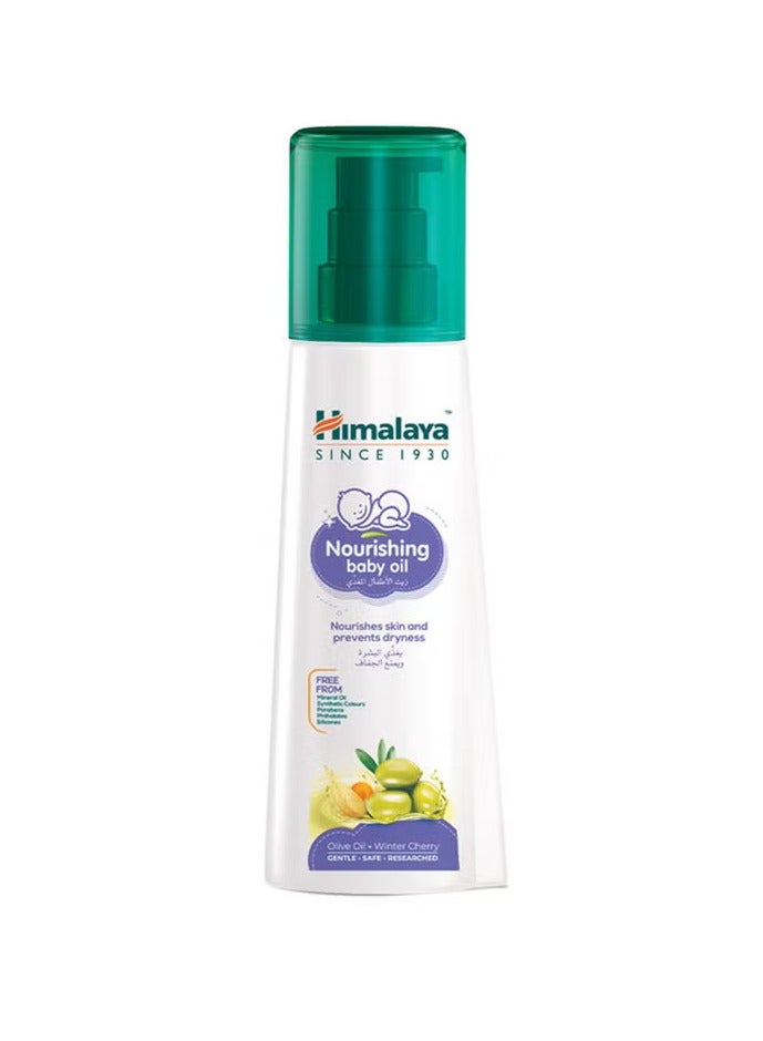 Himalaya Himalaya Nourishing Baby Oil With Olive Oil and Winter Cherry 200ml