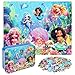 MZZOTOY Mermaid Princess Puzzles for Kids Ages 48 100 Pieces Jigsaw Puzzles for Kids Ages 35 Puzzle for Girls and Boys Learning Educational Puzzles Toys in a Metal Box - Image 2