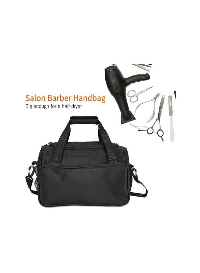 WYBOT Hairdressing Tools Bag,Hairdressing Cutting Scissors Kit for Kids Women Dogs Haircut Thinning Shears Salon Barber Handbag Portable Scissors Comb Holder Bag Travel Luggage Pouch Hairstyling Case Large  - Image 2