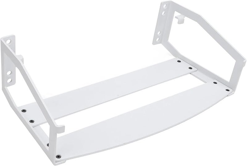 White Heavy Duty Dual PA Speaker Wall Mount Brackets Support 110lbs for Sonos Five Easy Installation Cable Management - Image 5