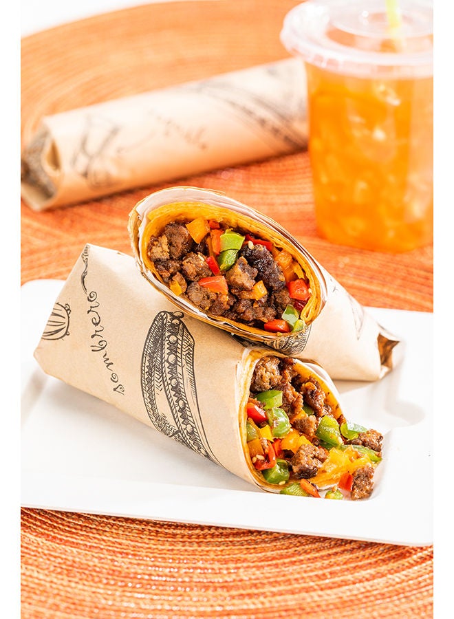 Restaurantware 12 Inch Deli Papers, 200 Mexican Tradition Sandwich Wrapping Papers - Greaseproof, Microwave-Safe, Kraft Paper Food Basket Liners, For Nachos, Tacos, Quesadillas, Or Burritos  - Image 5