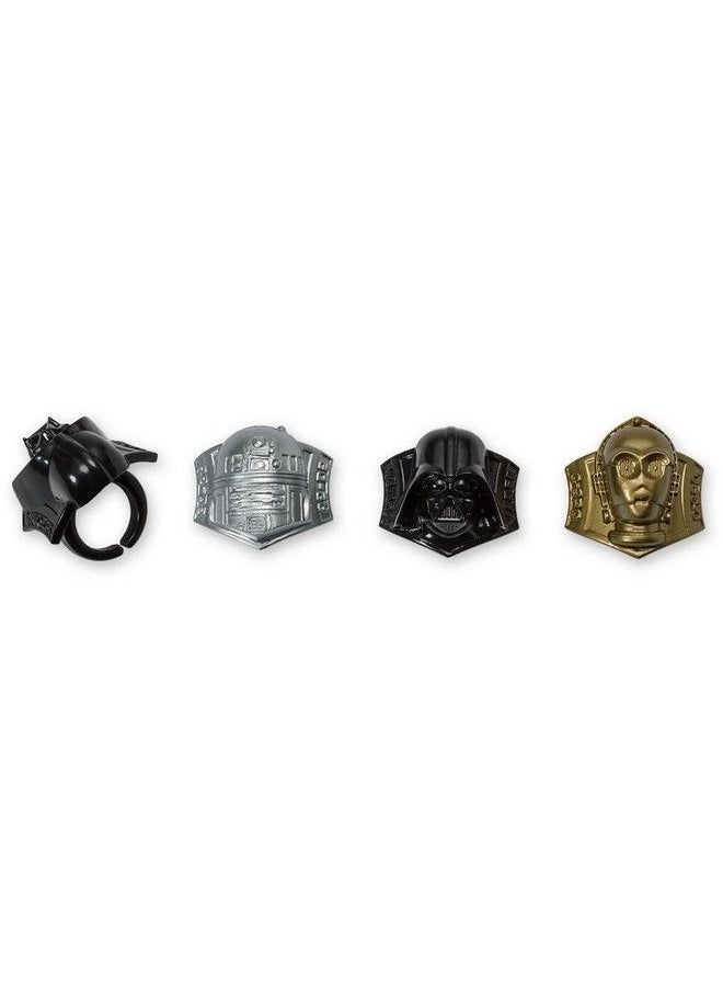 DecoPac - Star Wars Darth Vader, R2D2, C3Po Cupcake Rings (24 Count) - Image 1