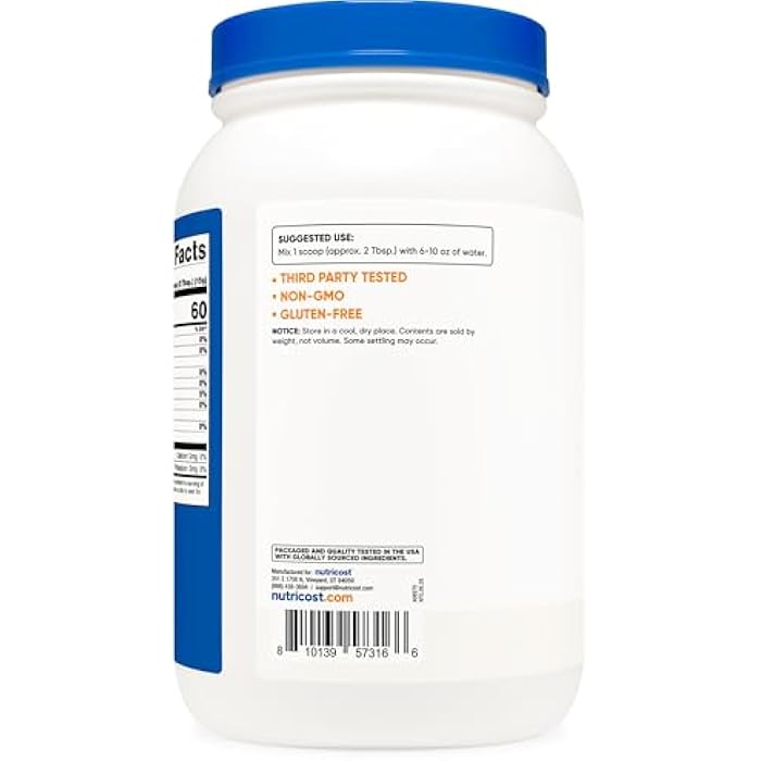 Nutricost Maltodextrin Powder 4LBS - Gluten Free, Non-GMO - Image 4