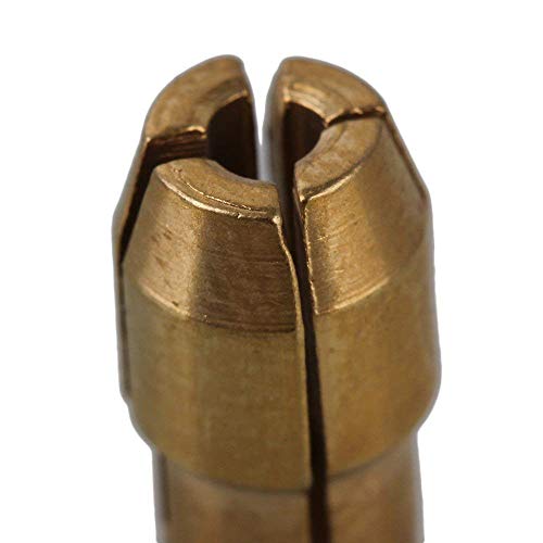 DIY Crafts Pattern No # 4, 0.5-3.2mm Brass Drill Chuck Collet Bits, 10 Pcs 0.5-3.2mm Brass D(Pattern No # 4, 0.5-3.2mm Brass Drill Chuck Collet Bits) - Image 5