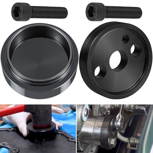 Camoo 1338 Front Cover Crankshaft Seal Installer &5046 Wear Sleeve Installer Tool Kit For Dodge Cummins 3.9L 5.9L 6.7L Replace OE 1338/3824498, 5046/3824500 - Image 1