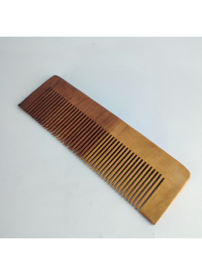 Set of 2 High-Quality Wooden Combs – Helps Reduce Hair Breakage - Image 5