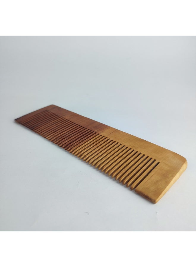 Set of 2 High-Quality Wooden Combs – Helps Reduce Hair Breakage - Image 4