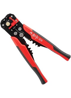 PROMASS promass Multifunctional Cable Wire Stripper Cutter - Cable Cutters, Professional Electrical Wire Stripping Tool, Self-adjusting 8" Automatic Wire Stripper for Electrical Cable Cutting (Red)  - Image 1