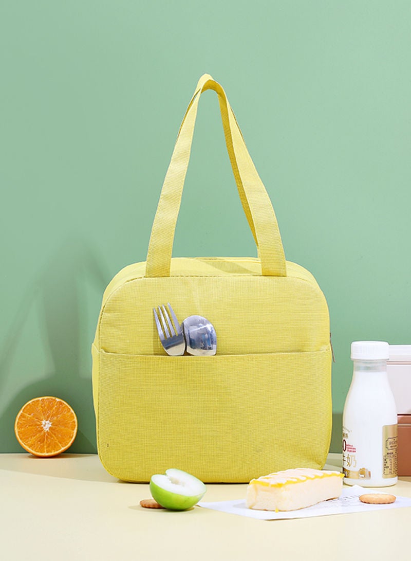 Sharpdo Cartoon Insulated Bento Handbag Reusable Aluminum Foil Lunch Box Bag (24 x 12.5 x 22 cm) - Image 3