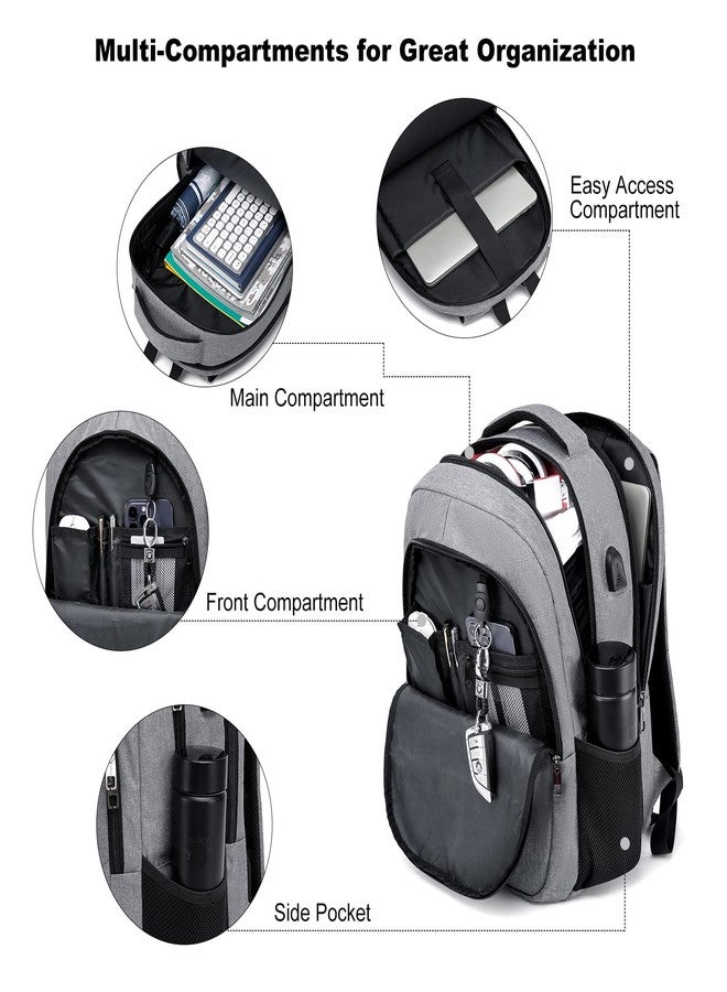 BIKROD P24 15.6 Inch LAPTOP backpack, Grey, 15.6 Inch - Image 2