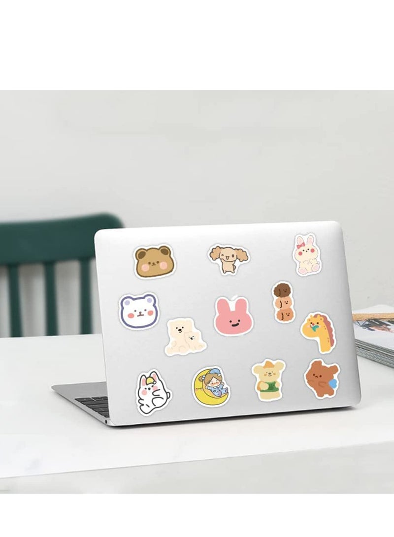 Barakah Cartoon Bear Stickers for 100pcs Kids Scrapbooking Kawaii Aesthetic Vinyl for Water Bottles HydroFlasks - Image 3